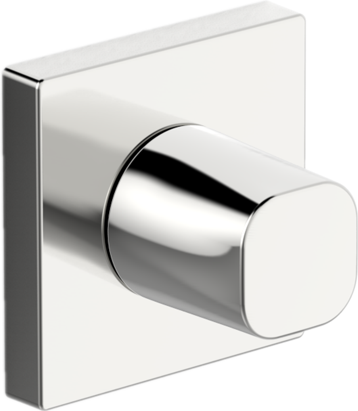 Hansa HA FM-Set HANSALIVING 0228 Ros. eckig chr, 75 x 75 x 56 mm, Farbe chrom Bild 1