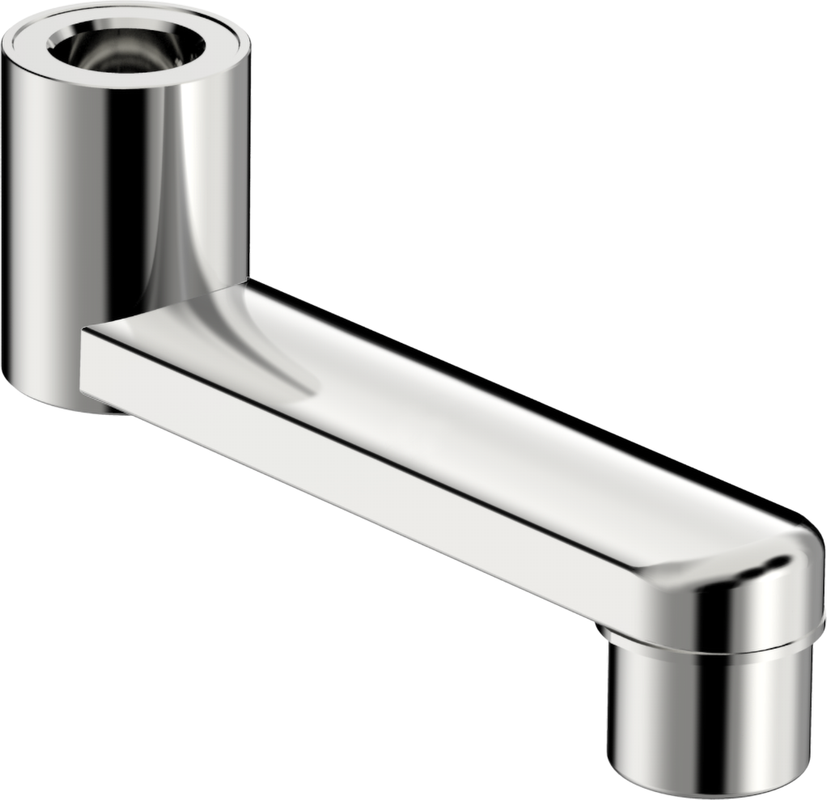 Hansa Clinica Zubehör Auslauf schwenkbar Ausladung, 100 mm, Farbe chrom Bild 1