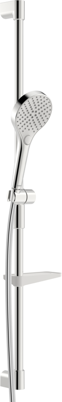 Hansa VIVA Brausegarnitur 970 mm, 3-strahlig, kürzbar, Farbe chrom Bild 1