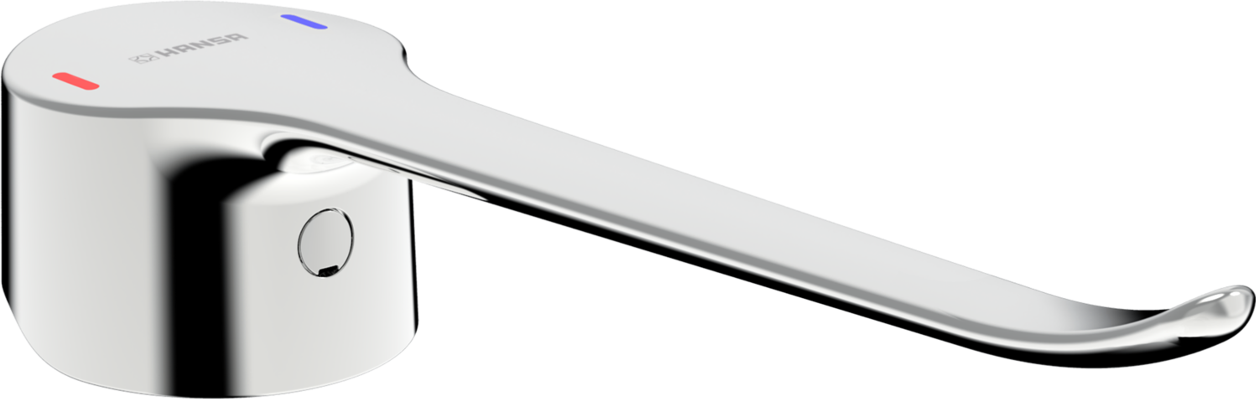 Hansa HA Langer Hebel HANSACLINICA 4524 Bedienhebel lang L=180 chr Bild 1