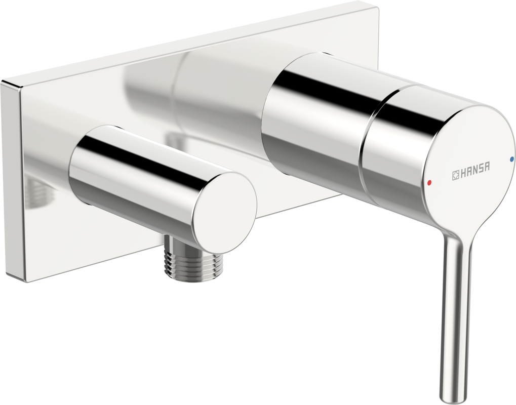 Hansa HA EHM FM-Set für Brausebatt. HANSAVANTIS Style 5481 Ros. eckig chr, Farbe chrom Bild 1