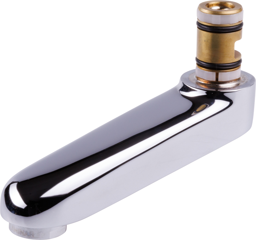 Hansa Auslauf L=96 (2019-) Ausld. 96 mm chr Bild 1