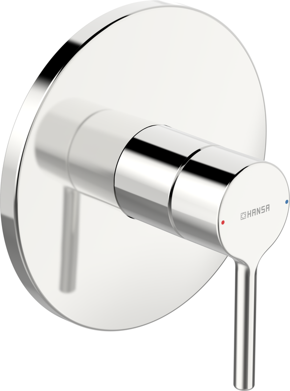 Hansa Farbset, für Einhand-Unterputz-Brausebatterie Hansavantis, Pinhebel, verchromt, Farbe chrom Bild 1