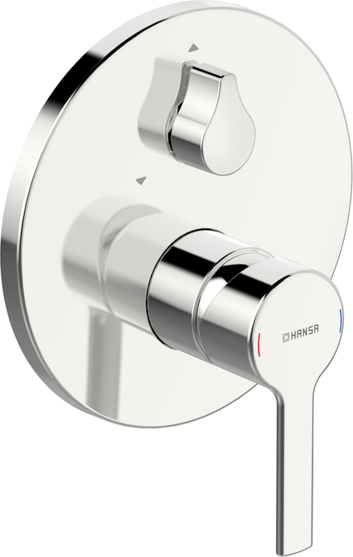 Hansa Funktionseinheit BLUEBOX Hansaronda für Einhand-Unterputz-Badebatterie, 170 mm, Farbe chrom Bild 1