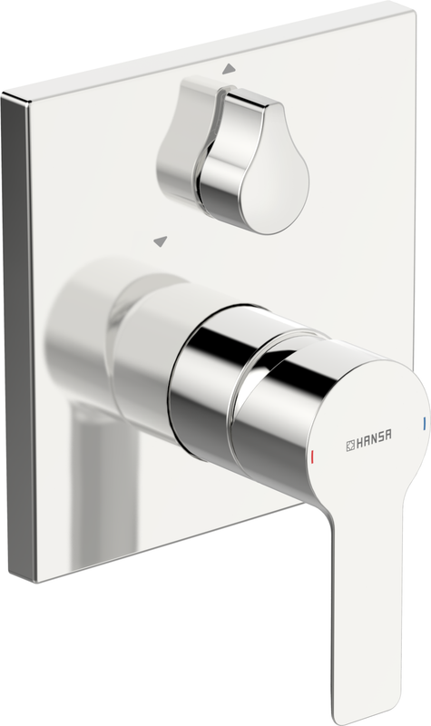 Hansa Funktionseinheit BLUEBOX Hansaligna für Einhand-Unterputz-Badebatterie, mit IS, 150 x 150 mm, Farbe chrom Bild 1