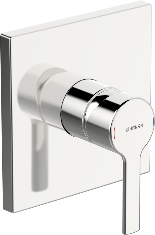 Hansa Funktionseinheit BLUEBOX Hansaronda für Einhand-Unterputz-Brausebatterie, 150 x 150 mm, Farbe chrom Bild 1