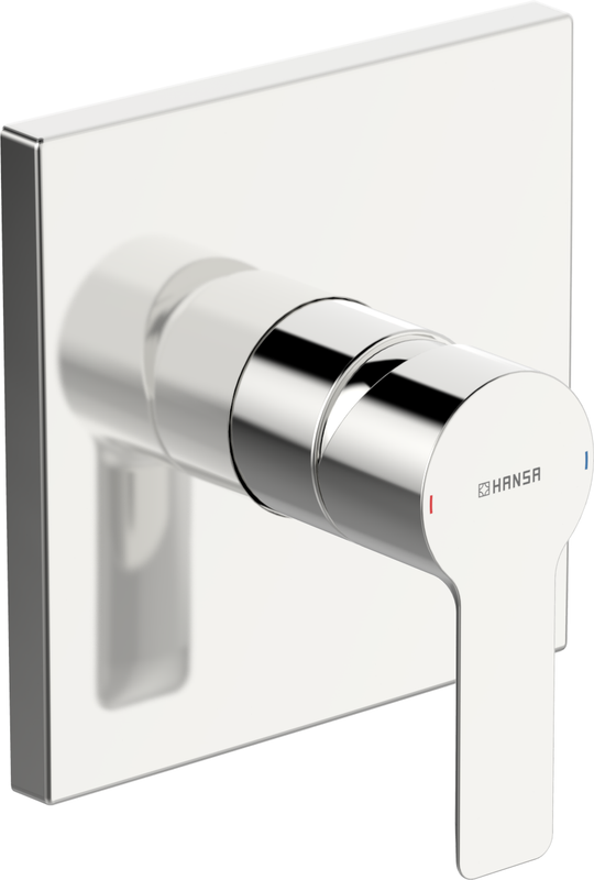 Hansa Funktionseinheit BLUEBOX Hansaligna für Einhand-Unterputz-Brausebatterie, 150 x 150 mm, Farbe chrom Bild 1