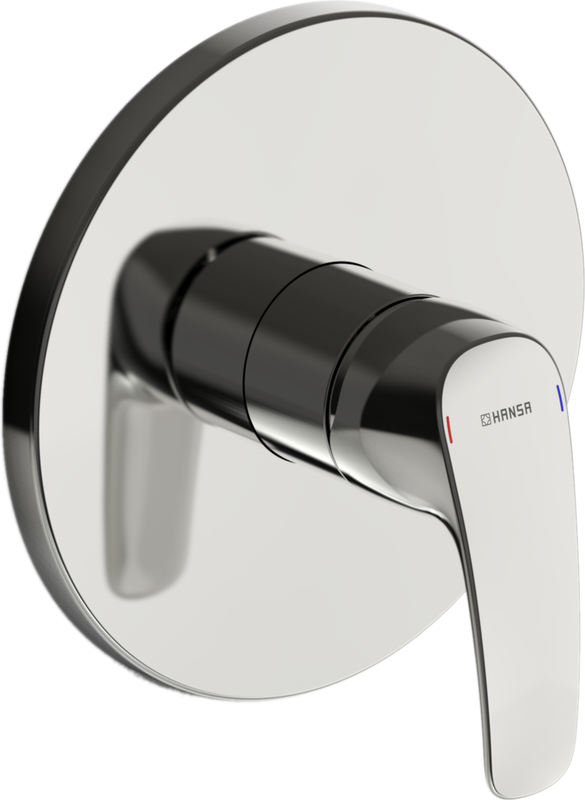 Hansa Funktionseinheit Hansapinto, mit Hebel, für Einhand-Unterputz-Brausebatterie, 170 mm, Farbe chrom Bild 1