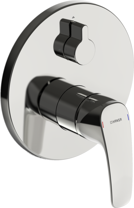 Hansa Funktionseinheit Hansapinto, mit Hebel, f EH-UP-Wannenbatt, mit Sicherungse, chr, 170 mm, Farbe chrom Bild 1