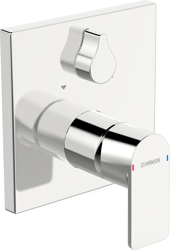 Hansa Funktionseinheit BLUEBOX Hansastela für Einhand-Unterputz-Badebatterie, 150 x 150 mm, Farbe chrom Bild 1