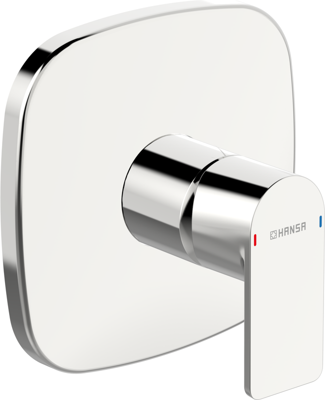 Hansa Funktionseinheit BLUEBOX Hansastela für Einhand-Unterputz-Brausebatterie, 154 x 154 mm, Farbe chrom Bild 1