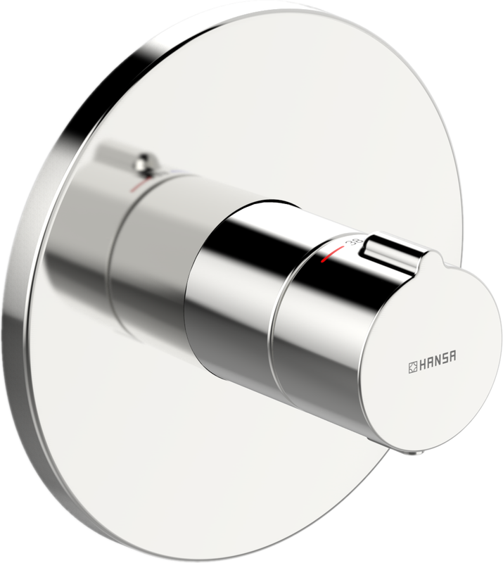 Hansa Funktionseinheit BLUEBOX Hansahome für UP-Zentralthermostat, Farbe chrom Bild 1
