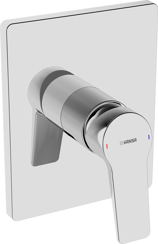 Hansa Funktionseinheit BLUEBOX Hansatwist für Einhand-Unterputz-Brausebatterie, 185 x 150 mm, Farbe chrom Bild 1