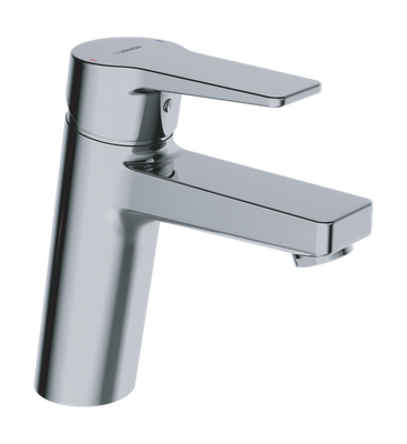 Hansa Twist XL-Einhebel-Waschtischmischer Vollh, ohne Ablaufgarnitur, Höhe: 163 mm, Ausladung 123 mm, 163 x 123 mm, Farbe chrom Bild 2