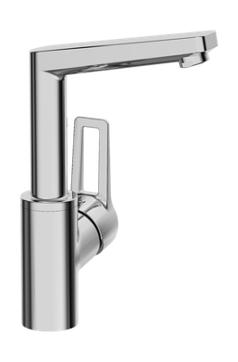 Hansa HA EHM WT-Batt. HANSATWIST 0955 Bügelh. Ausld. 130 mm chr, DN 15, Farbe chrom Bild 2