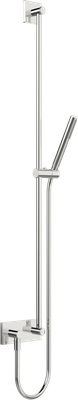 Hansa Matrix Wandstangen-Set 1100 mm, mit Wandanschlussbogen, Farbe chrom Bild 2