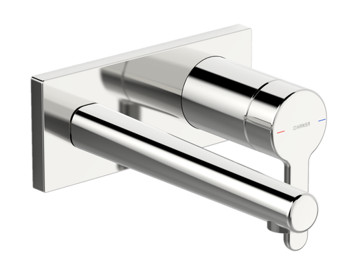 Hansa HA EHM FM-Set für WT-Batt. HANSADESIGNO Style 5109 Ros. eckig Ausld. 194 mm, DN 15, Farbe chrom Bild 2