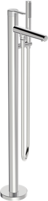 Hansa HA EHM Badebatt. bodenst. HANSADESIGNO Style 5327 3-strahlig Ausld. 209 mm, DN 15, Farbe chrom Bild 2