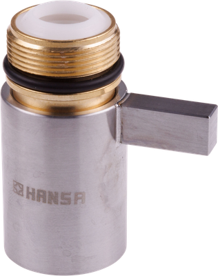 Hansa Oberteil, Edelstahl-Look, Farbe silberfarben Bild 2