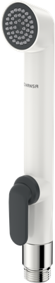 Hansa Handbrause Bidetta, für Waschtischarmatur, 1/2", WW-Versorg.max.+95°C, Farbe weiß Bild 2