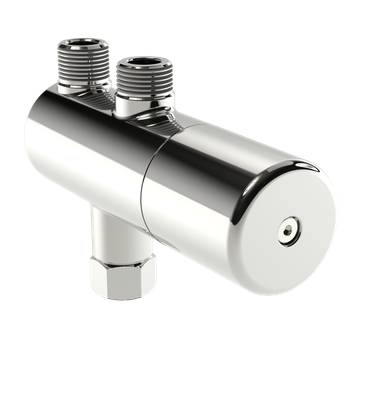 Hansa Minimat Sicherheits-Thermostat- Vormischer, ohne AnschlussGarnitur, Farbe chrom Bild 2