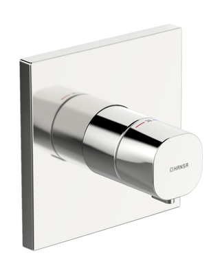 Hansa Funktionseinheit BLUEBOX Hansaliving für UP-Zentralthermostat, 150 x 150 mm, Farbe chrom Bild 2