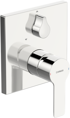 Hansa Funktionseinheit BLUEBOX Hansaligna für Einhand-Unterputz-Badebatterie, mit IS, 150 x 150 mm, Farbe chrom Bild 2