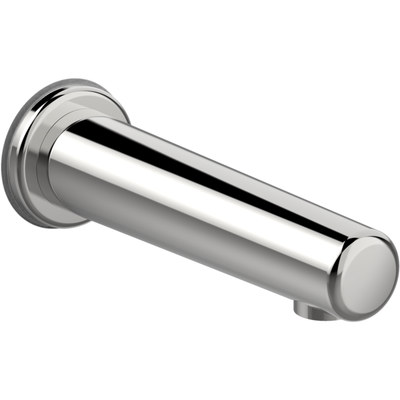 Hansa Waschtisch-Wandauslauf, Hansaelectra, Ausladung:175 mm, mit Hygienesp,6 V, 203 mm, Farbe silberfarben Bild 3