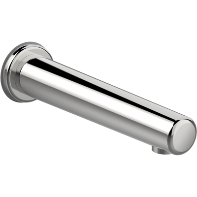 Hansa Waschtisch-Wandauslauf, Hansaelectra, Ausladung:225 mm, mit Hygienesp,6 V, 253 mm, Farbe silberfarben Bild 3