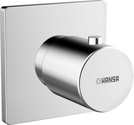 Hansa Farbset Hansadesigno NEU verchromt für Unterputz-Ventil 1/2" - 3/4", 75 x 75 x 72 mm, Farbe chrom Bild 3