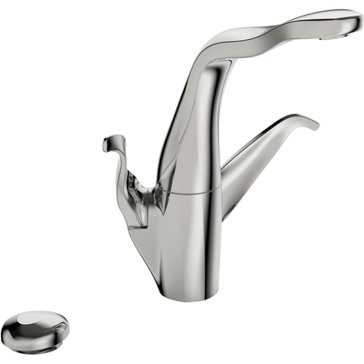 Hansa HA Küchenarm. ALESSI Swan by 0745 230/12 V Ausld. 181 mm chr, DN 15 Bild 4
