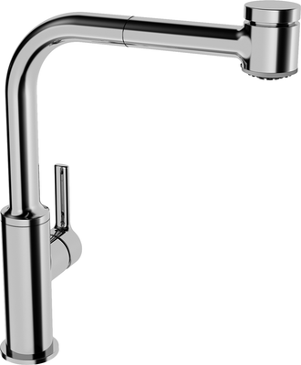 Hansa HA EHM Küchenarm, ND HANSARONDA 5523 CU-Rohr 2-strahlig Ausld. 221 mm chr, DN 15, Farbe chrom Bild 4