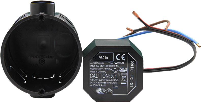 Hansa Netzteil 12 V, elektrischer Anschluss 100-240 VAC, 1500 mA Bild 2