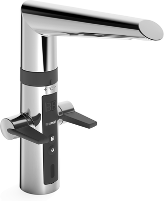 Hansa HA Küchenarm. mit Spülm.ventil HANSAFIT 6524 230/5 V Ausld. 193 mm chr, DN 15, Farbe chrom Bild 3