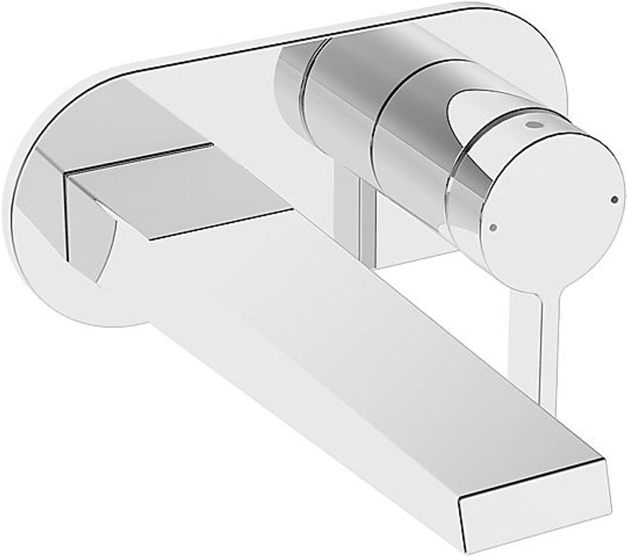 P&M Fertigset zu Einhebel-UP- Wand-Waschtischmischer, rund, 193 mm, Farbe chrom Bild 1