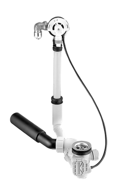 Hansa HA Wannen-Zu- und Ablaufgarnitur Einbauset HANSAFILL 0516 chr, Farbe chrom Bild 3