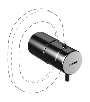 Hansa Umbausatz zu UP-Universal-Einbaukörper HANSAUP auf Thermostat Bild 3