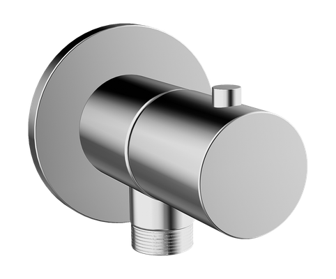 Hansa Wandanschlussbogen 1/2", mit integr. Absperrung, verchromt, Farbe chrom Bild 4