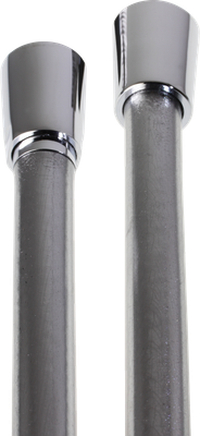 Hansa Brauseschlauch Silverjet, 1/, 2" x 1 / 2", 125 cm, verchromt, 1250 mm, Farbe chrom Bild 3