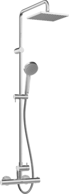 Hansa HA Regenbrause-Duscharm. HANSAUNITA 5814 Kopfbrause quadr. Ausld. 481 mm chr, DN 15 Bild 3
