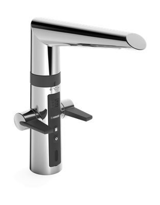 Hansa HA Küchenarm. mit Spülm.ventil HANSAFIT 6524 230/5 V Ausld. 193 mm chr, DN 15, Farbe chrom Bild 4