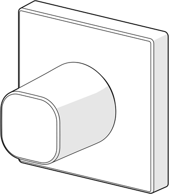 Hansa HA FM-Set HANSALIVING 0228 Ros. eckig chr, 75 x 75 x 56 mm, Farbe chrom Bild 6
