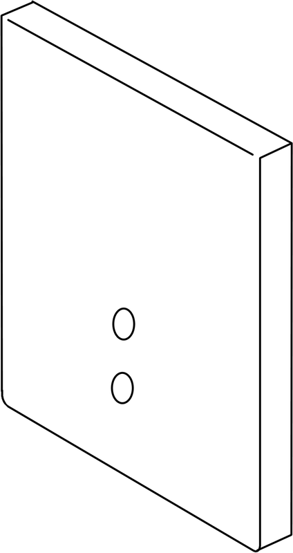 Hansa HA FM-Set für Urinal-Batt. HANSAELECTRA 0947 Ros. eckig 6 V, Bluetooth chr Bild 1