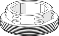 Hansa Oras Spann-Mutter M, 40 x 1 mm Bild 1