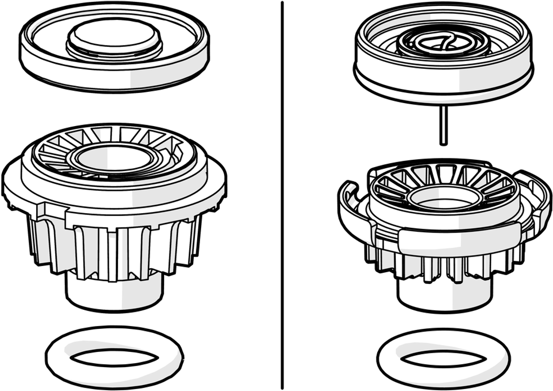 Hansa Membrane für Magnetventil Bild 1