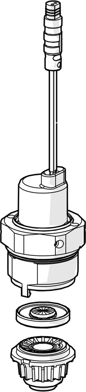 Hansa Magnetventil 3 V, Warmwasserversorgung max. +70°C Bild 1
