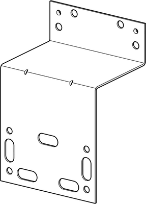 Hansa Matrix Montagewinkel-Set zum Montage der UP-Einbaukörper und Montageschiene Bild 5