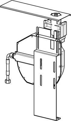 Hansa Einbaukörper für Brause, mit Aufrollautomatik für Stand-/Wandmontage Bild 6