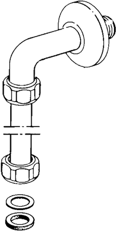 Hansa Anschlussrohr Bild 1
