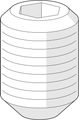 Hansa Gewindestift, M 901609, 6 x 11 mm Bild 1